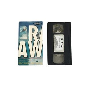 RAW Repertoire of Aquatic Warfare VHS 1996 Morey Bodyboards Bodyboarding Movie